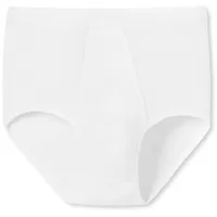 SCHIESSER Herren Slip Weiß