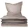 SCHIESSER Doubleface Renforcé silber/grau 135 x 200 cm + 80 x 80 cm