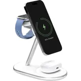 PURO Mag Station Qi2 3-in-1 Kabelloses Ladegerät, MagSafe -