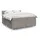vidaXL Boxspringbett 180 x 200 cm Taupe
