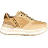 Laura Biagiotti Damen Sneaker Braun/Beige 39