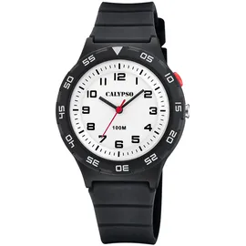 Calypso K5797/4 10 mm Kunststoff schwarz Analog Armbanduhr