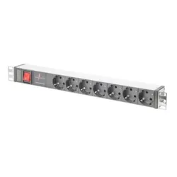 DIGITUS Verlängerungsschnur Rack-montierbar Wechselstrom 250 V 4000 Watt