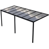 Gardendreams Terrassenüberdachung »Easy Edition«, Breite: 700 cm, Dach: Polycarbonat (PC), anthrazit - grau