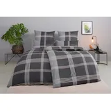 Tom Tailor Ole Renforcé grau 200 x 200 cm + 2 x 80 x 80 cm
