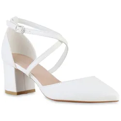 Damen Spitze Pumps in Weiss