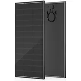 WERCHTAY Solarpanel 220 Watt, N-Type Monocrystalline Solar Panel, 18BB Gitterlinien Technologie, 24.6% Umwandlungsrate PV Modul für Balkonkraftwerk, Wohnmobil, Gartenhäuse, Off-Grid-Systeme (220W)