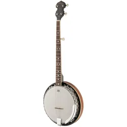 5-saiten Bluegrass Deluxe Banjo m. Metall-Kessel, Linkshänder Modell