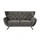 jette home Sofa Caldara ¦ grau ¦ Maße (cm): B: 175 H: 94 T: 95.0