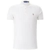 Ralph Lauren Polo Ralph Lauren Herren Poloshirt weiß Slim Fit, weiß, NOS