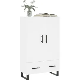 vidaXL Highboard Weiß 69,5x31x115 cm Holzwerkstoff