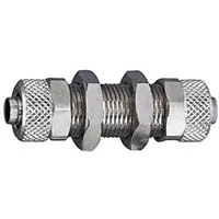 Riegler Schottverschraubung, M10x1,0, für Schlauch 6/4 mm, Messing vern.