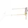 Ray-Ban Round Double Bridge RB3614N 001/4O 51-22 gold/blue gradient flash