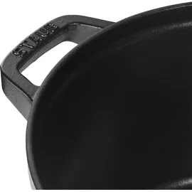 Staub Cocotte Kochtopfset 2-tlg. schwarz