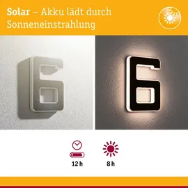 Paulmann Hausnummernleuchte 79847 Schwarz