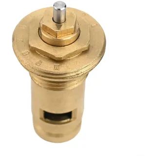 Heizkörperventileinsatz M30 x 1,5 Messing Thermostat G1/2 Gewinde Heizsystem Ersatzkern für Flachheizkörper und Hydronische Anwendungen inkl