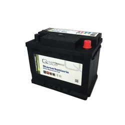 Q-Batteries Autobatterie Q62 12V 62Ah 510A, wartungsfrei