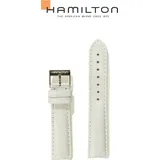 Hamilton Leder Jazzmaster Band-set Leder-weiss-18/16 H690.323.124 - weiß