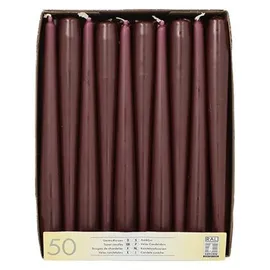 Papstar Starpak Leuchterkerzen Ø 2,2 cm · 25 cm beere