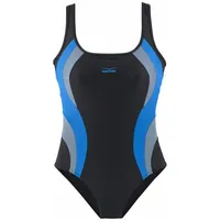 VENICE BEACH Badeanzug Damen schwarz-blau Gr.52