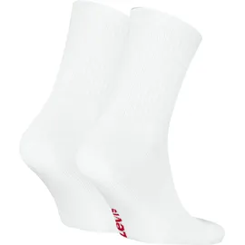 Levi's LEVIS SHORT CUT SALOON LOGO 2P Socken 2er Pack Weiß 39-42