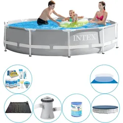 Swimming Pool Plus Zubehör - Intex Prism Frame Rund 305x76 cm EINHEITSGRÖSSE