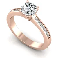 Verlobungsring VR05 750er RosÈgold - 3424