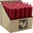 Kerzenfarm Hahn Stabkerzen aus Paraffin, 100/22 mm, KERZENFARM HAHN, Brenndauer 4h, 25 Stück pro Verpackung