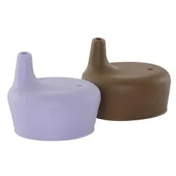 lille VILDE Trinkbecher-Deckel, lila/braun, 125ml-250ml