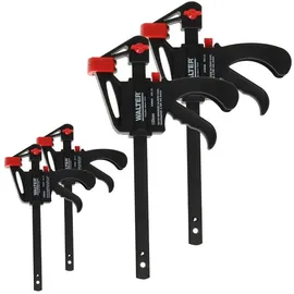 WALTER WERKZEUGE Walter Schnellspannzwingen 4 tlg. Set Spanner Druckzwingen Zwingen Klemmzwingen