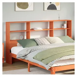 vidaXL Kopfteil Mit Stauraum Wachsbraun 180 Cm Massivholz Kiefer Vidaxl