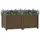vidaXL Hochbeet 80 x 40 x 38 cm Braun