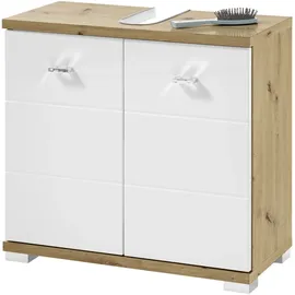 BASIC by Balculina »Pool, Badezimmerschrank BxHxT 60x57x31« 1 Stk. tlg. Breite 60cm, Tür L/R montierbar