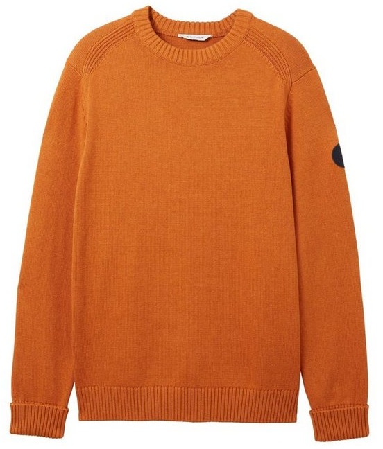 TOM TAILOR Rundhalspullover orange XXL