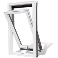 Aktion! Dachfenster Rooflite Duro 55x78 Schwingfenster aus Kunststoff mit Eindeckrahmen VKR-Gruppe wie Velux