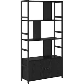 vidaXL Bücherregal 80 x 30 x 155,5 cm Schwarz