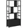 vidaXL Bücherregal 80 x 30 x 155,5 cm Schwarz