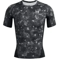 Under Armour Heatgear Printed Kurzarm-t-shirt - Black White 3XL