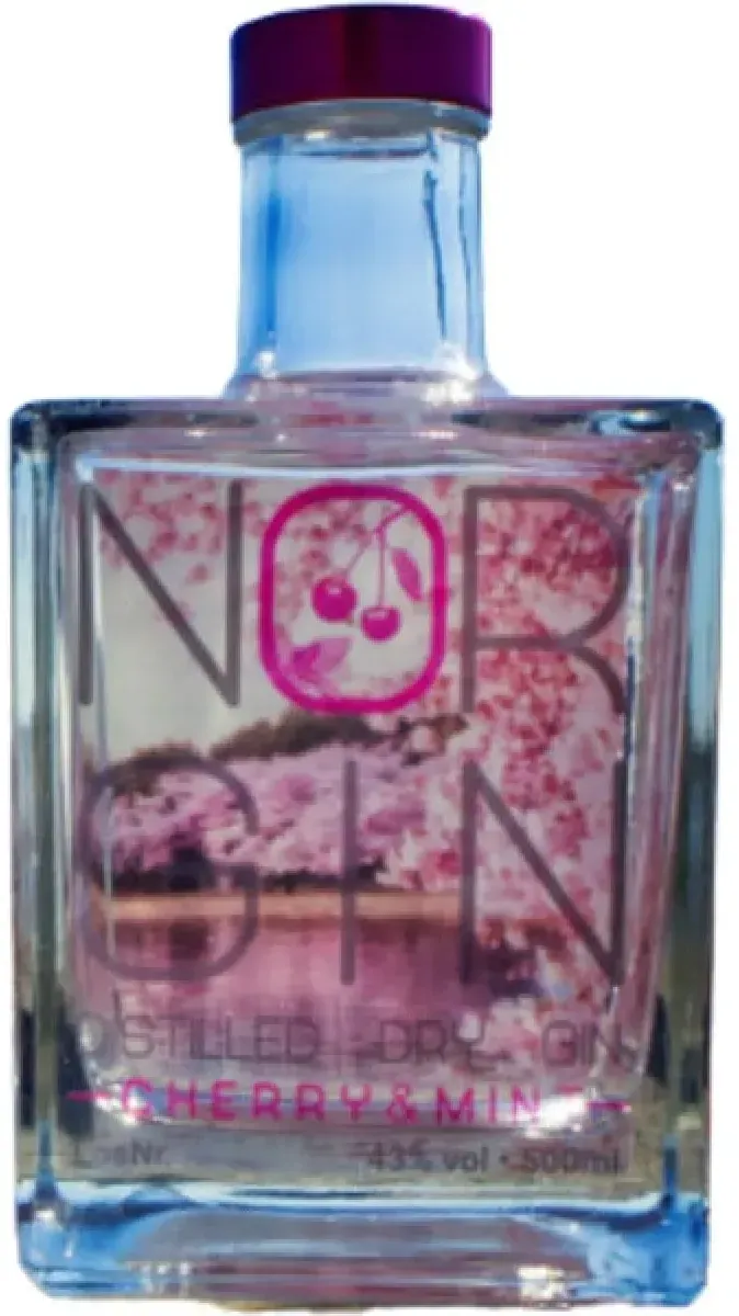 NORGIN Cherry & Mint 43% vol. 0,5 l