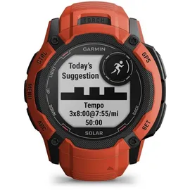 Garmin Instinct 2X Solar flame red