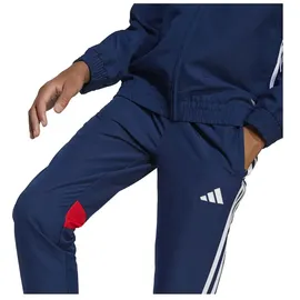 adidas Tiro 25 Essentials Woven Kids Hose Team Navy / Red 128    