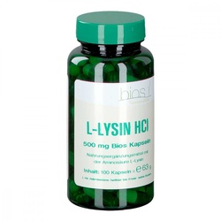 L-lysin Hcl 500 mg Bios Kapseln