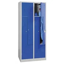 Gürkan Garderobenschrank 80 x 50 x 180 cm blau