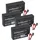 Multipower MP0,8-12H Blei-Akku 12V 800 mAh 4 St.