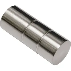 Gardinia 2er-Set Windsor Endknopf für Ø 25 mm Gardinenstange, Endstücke in verschiedenen Formen & Farben