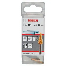 Bosch Stufenbohrer HSS-TiN 4 - 12 mm 50 mm 5 Stufen