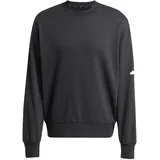 adidas Essentials Loose Fit 3 Bar Logo Sweatshirt Black / White M