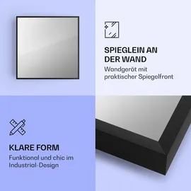 Klarstein Infrarotheizung, Infrarot Spiegelheizung Standgerät, Infrarotheizung mit Thermostat, Heizung mit Erkennung Offener Fenster & App-control, Heater Co2-frei, Ip24 Infrarot Heizgeräte,