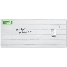 Sigel Glas-Magnettafel 130 x 55 cm Weiß