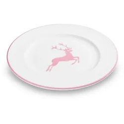 Gmundner Keramik Rosa Hirsch  Dessertteller Gourmet (Ø 22cm)
